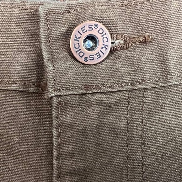 Dickies Relaxed Fit Carpenter Pants Brown 38X32 NWOT Durable Cotton Design - Picture 3 of 11